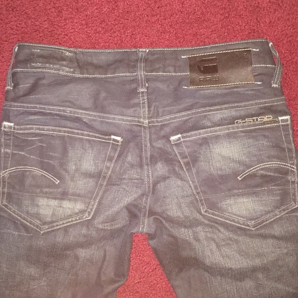 3301 Tapered Jean 28Waist X 32length - Picture 6 of 6